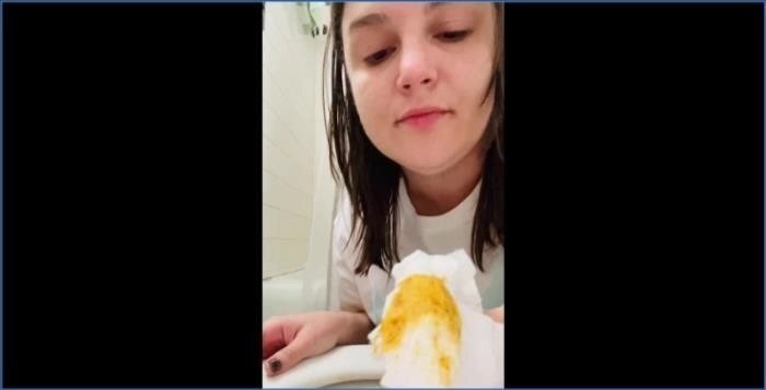 Mornin Lovin | Big Tits Scat Scenes with Layla Lee in Dirty Panty and Poop Smearing – ScatVip poster