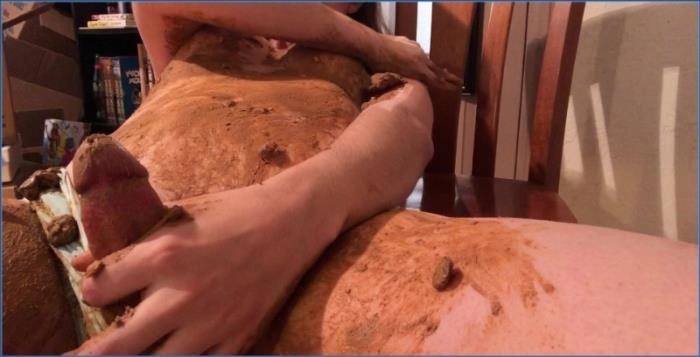 Emily Milk in Diaper and Pizza Scat Scenes - Big Ass Poop Smearing – ScatVip poster