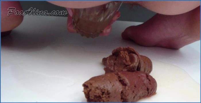 PooAlina's Hardcore HD Skat-Orgie- Verbal Erniedrigung und Pissen in schmutzigen Höschen hautnah erleben! - scat porn video at ScatVip.com