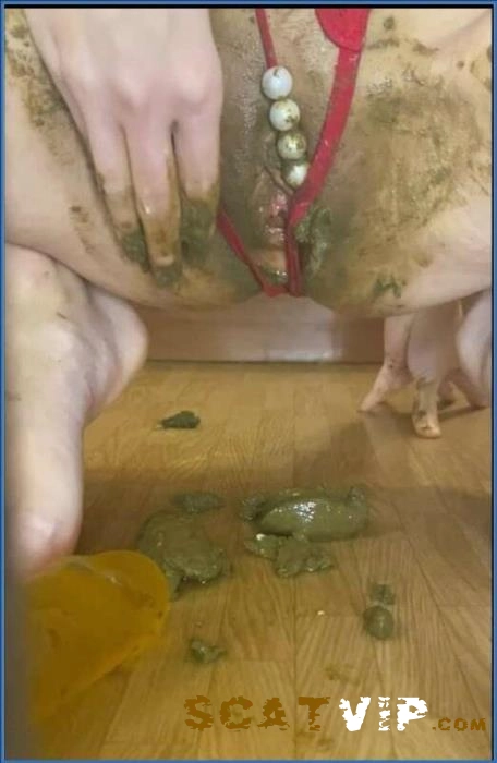 Veronika Doppelpenetration mit Kot, Höschen im Hintern, Erbrochenes, Spekulum – ScatVip poster