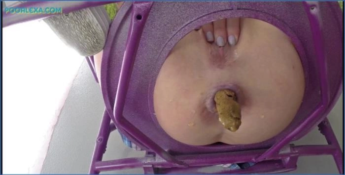 Jessica Valentino in FullHD Scat Porn: Toilet Slave & Stockings Scene – ScatVip poster