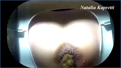 Femdom Scat Natalia Kapretti Dominates Her Toilet Slave with Shit Eating and Pissing - related scat video at ScatVip