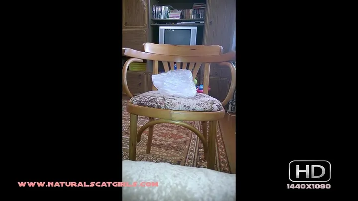 Quick and Messy Amateur Solo Scat Action with Unfiltered Rawness - popular scat video at ScatVip