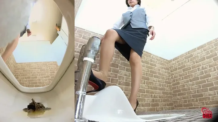 Massive Poops Overwhelm Old Japanese Toilet - Stinky Clogs Pile Up - scat porn video at ScatVip.com