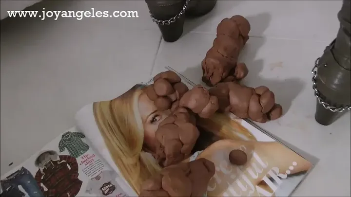 Solo Scat Porn: Big Poop and Piss Marathon on Toilet - Unhurried - scat porn video at ScatVip.com