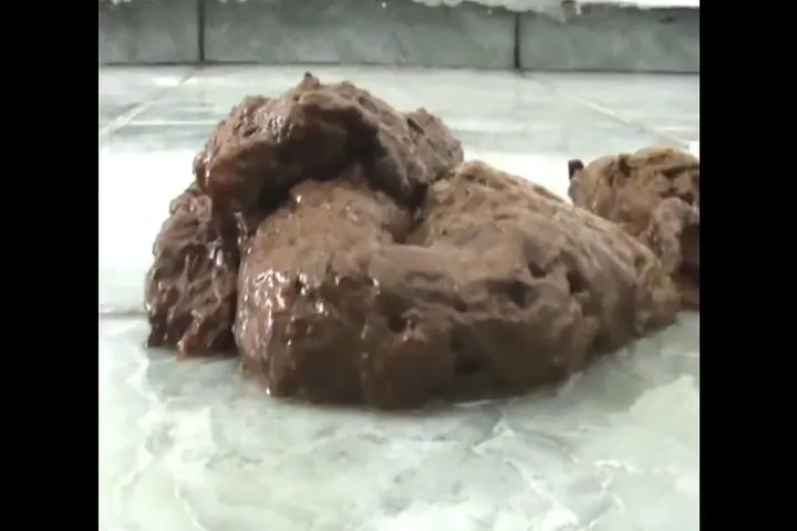 Paris Builds a Steaming Scat Pile Solo with Generous Pooping - scat porn video at ScatVip.com