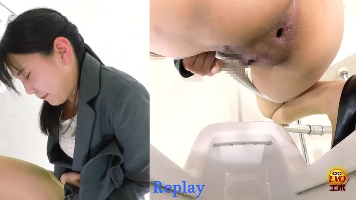 Shy Japanese Office Lady Caught on Hidden Camera While Shitting - scat porn video at ScatVip.com